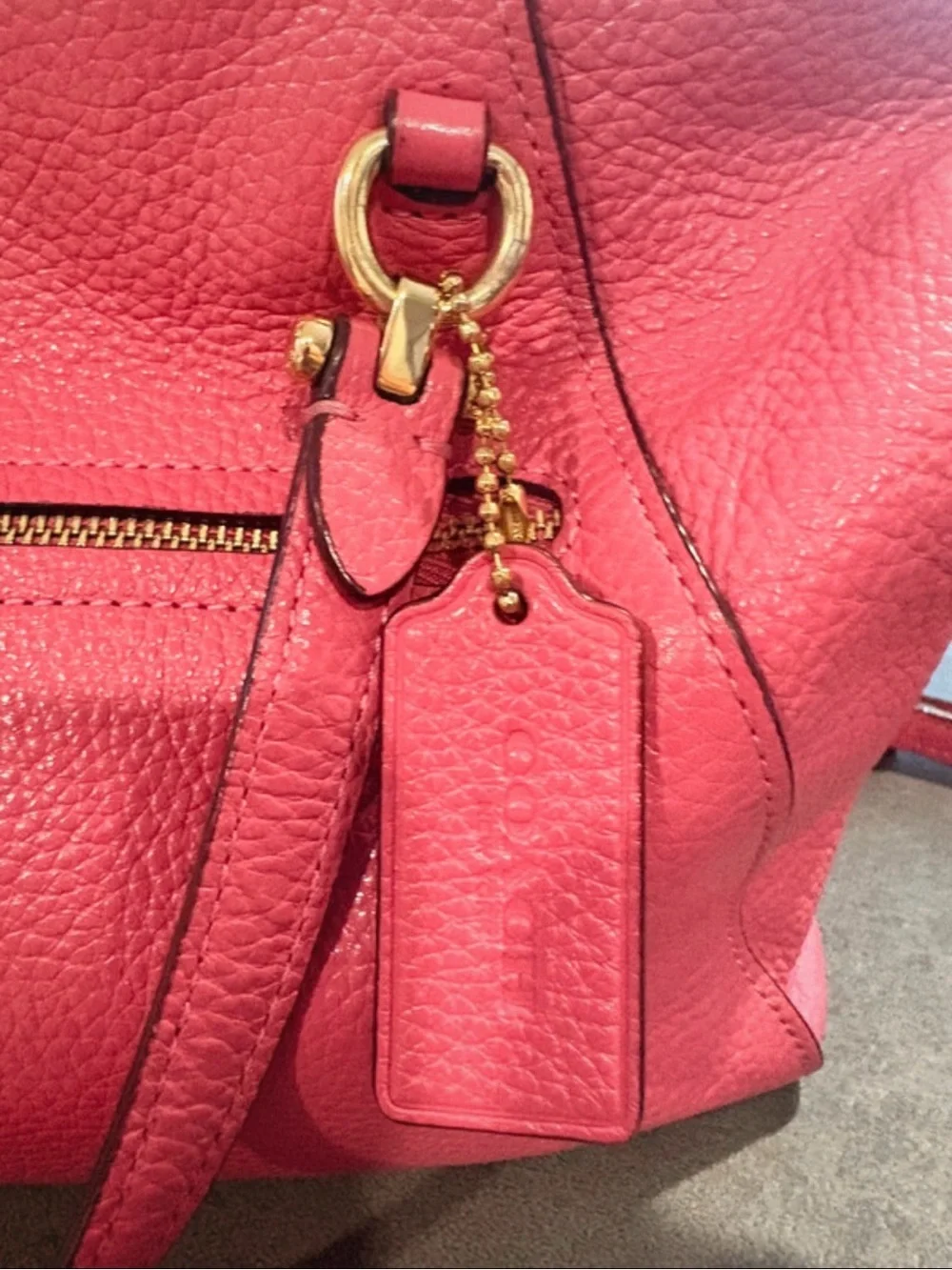 Coach beautiful pebbled